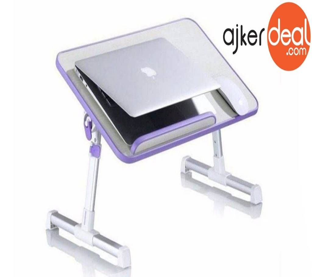 Portable multifunction laptop lap Desk | Foldable smart E-table for laptop in Bangladesh