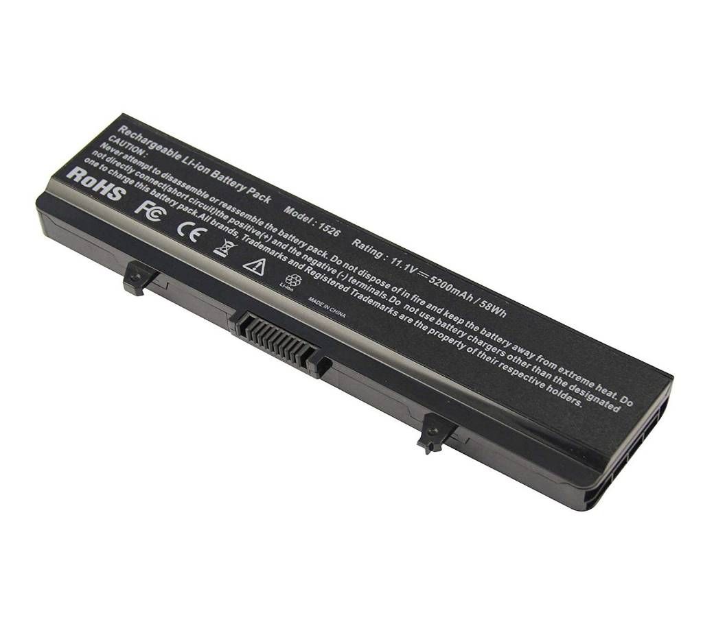 Battery for Dell Inspiron 1525 6 Cells 5200mAh 11.1V  - Black