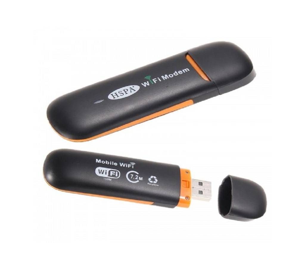 GSM 3G WiFi Modem For Any Device - Black