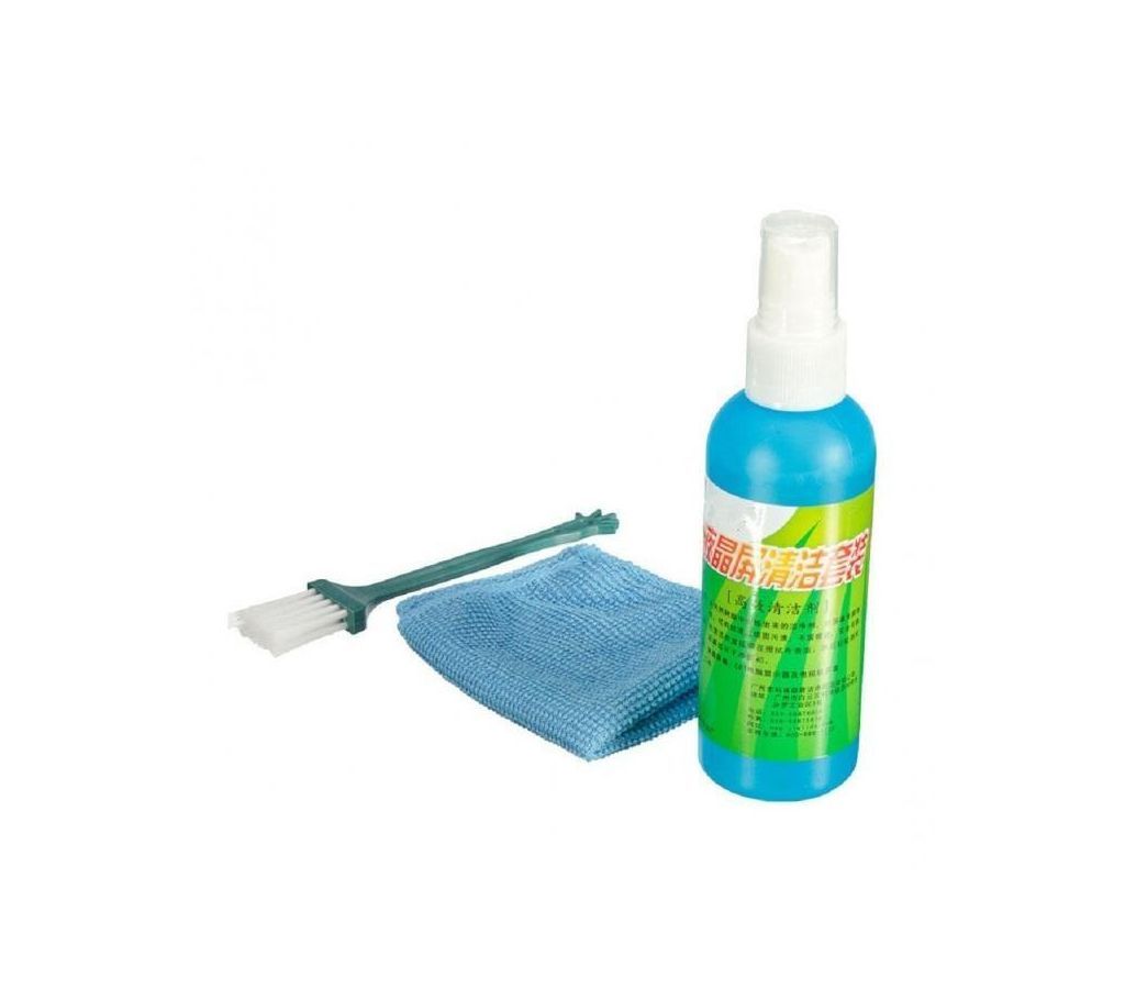 3 in 1 Laptop Screen Gel Cleaning Kit - Blue