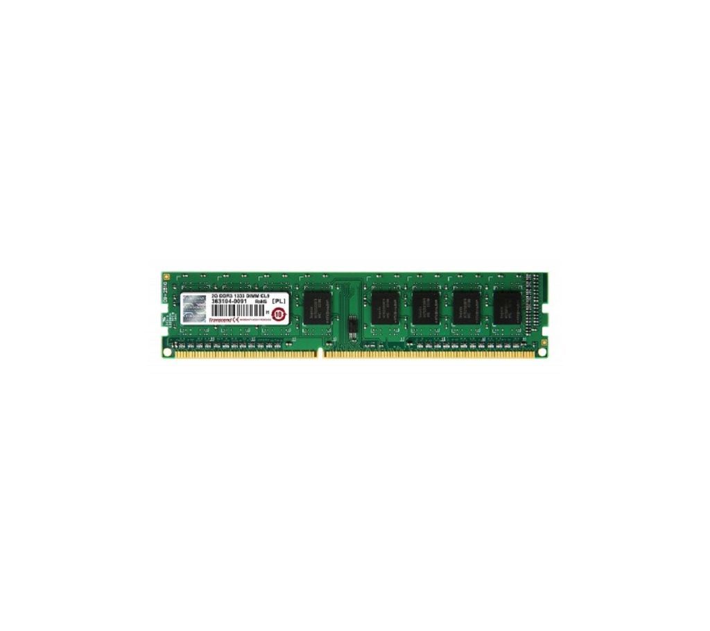 Transcend 2GB DDR3 1333MHz BUS RAM