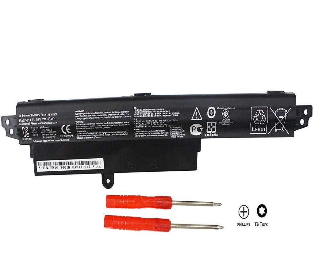 Asus Laptop Battery, New A31N1302 Laptop Battery for ASUS VivoBook X200M X200CA X200MA F200CA K200MA 11.6" K200MA-DS01T A31LMH2 1566-6868 0B110-00240