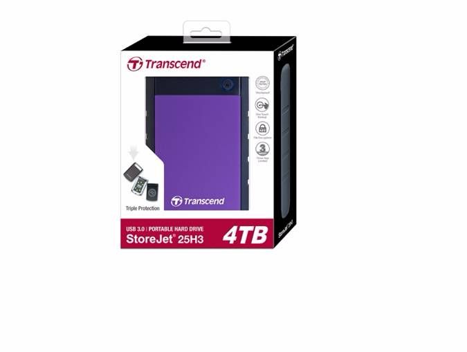 Transcend Portable Hard Drive 4 TB