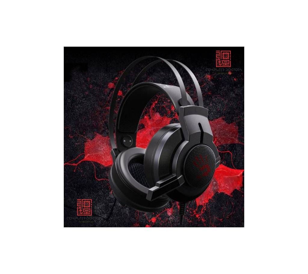 A4Tech G437 Bloody Gaming Headset Gun Black
