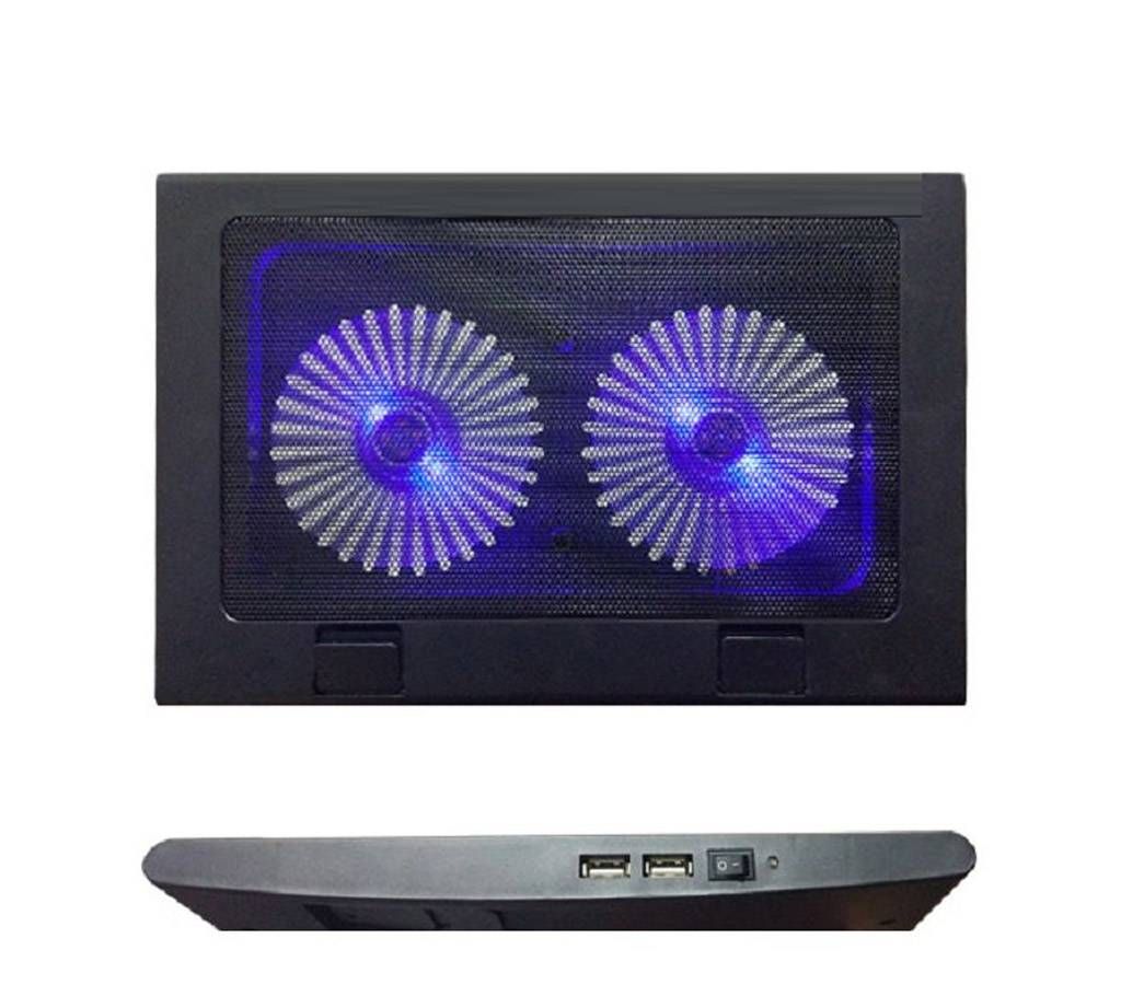 Suntech A8 Duble Fan LED Laptop Cooling Pad