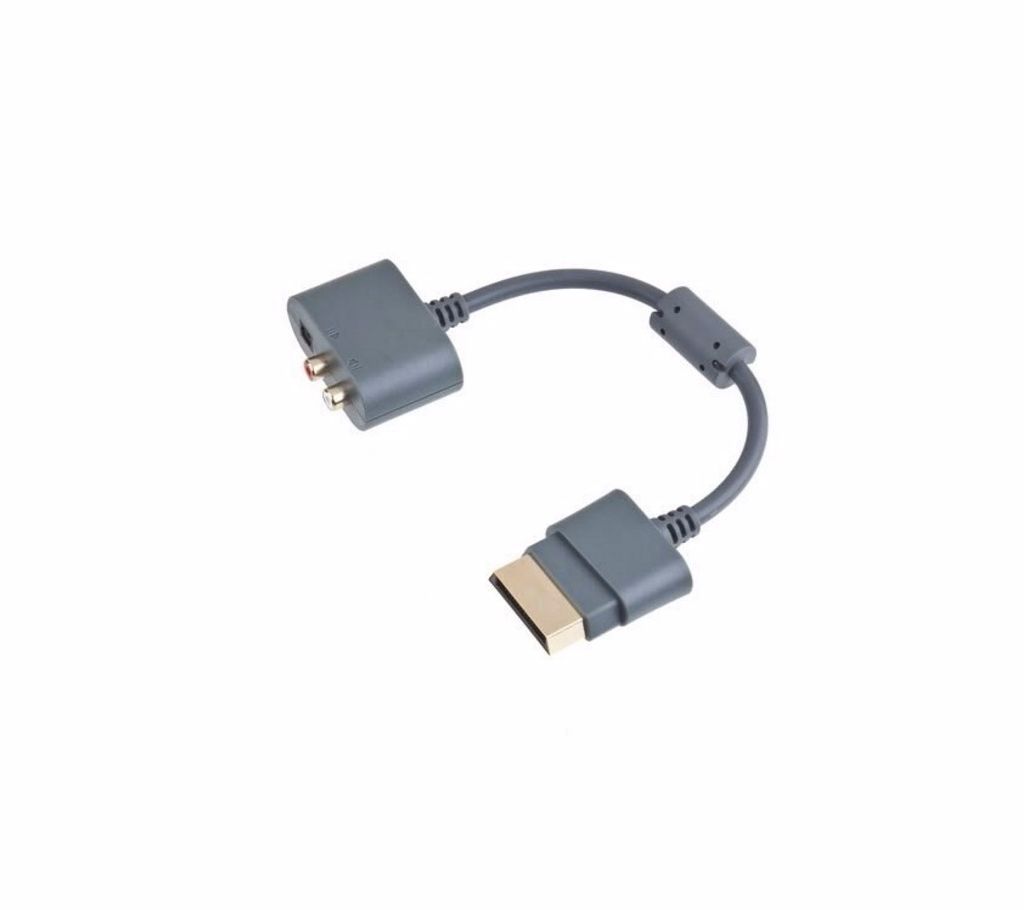 Optical RCA Audio Cable Adapter Cord for Xbox 360 Console Video Game