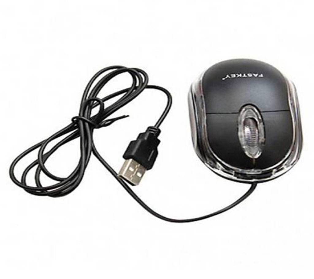 USB Optical Mouse - Black