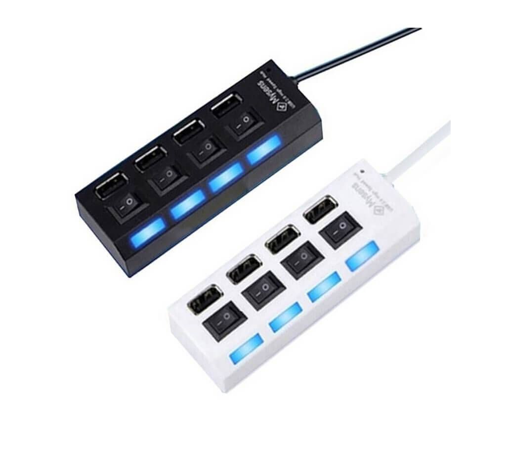 4-Port USB Hub - 1 pcs