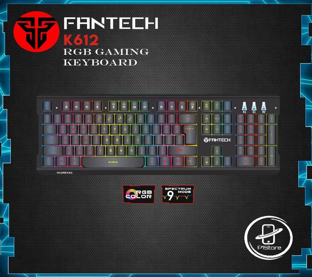 Fantech K612 SOLDIER Illuminated RGB Backlight Gaming Keyboard