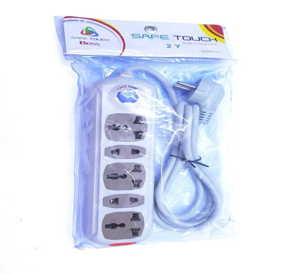 safe touch Boss Y2 Power Strip (5 Socket)