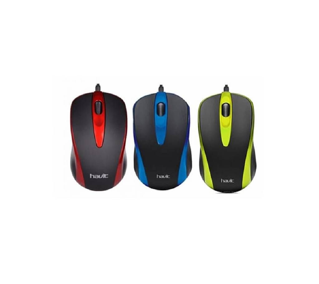 HAVIT HV-MS753 USB wired Optical  Mouse - 1 Piece