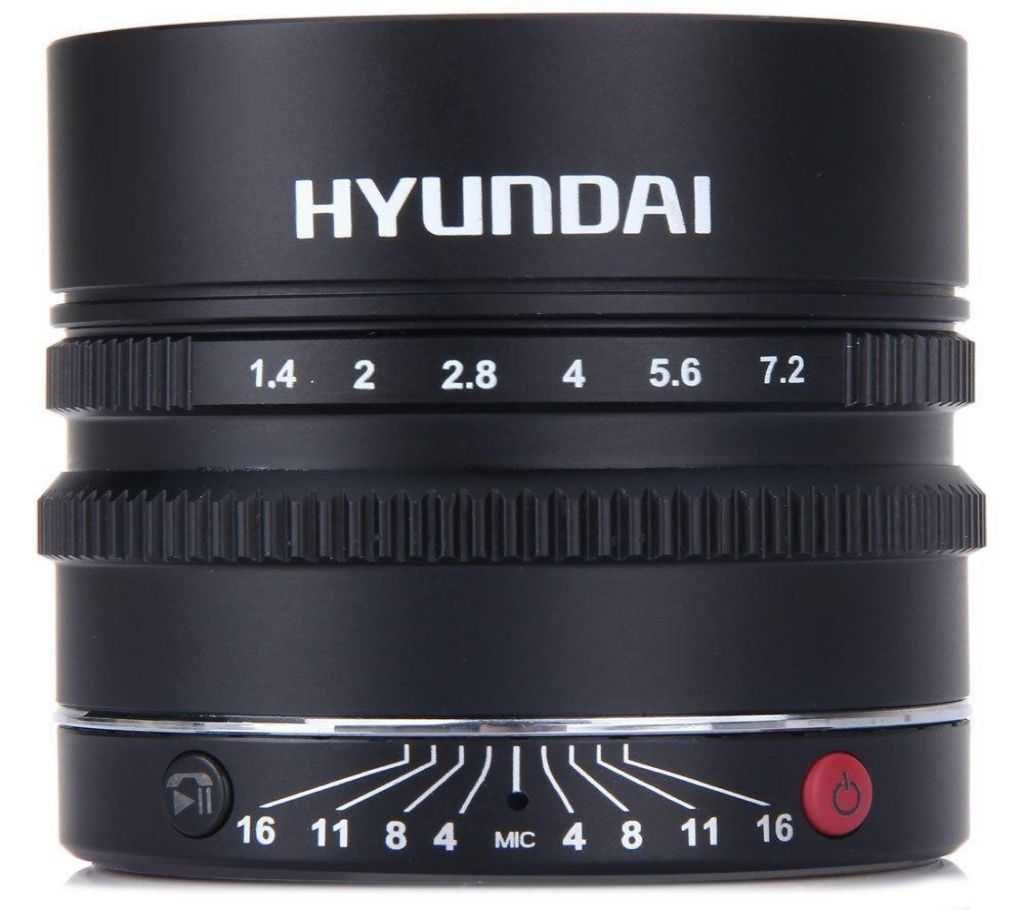 Hyundai Lens Design Bluetooth + NFC MP3 player+Stereo speaker+FM radio+Calls Answer
