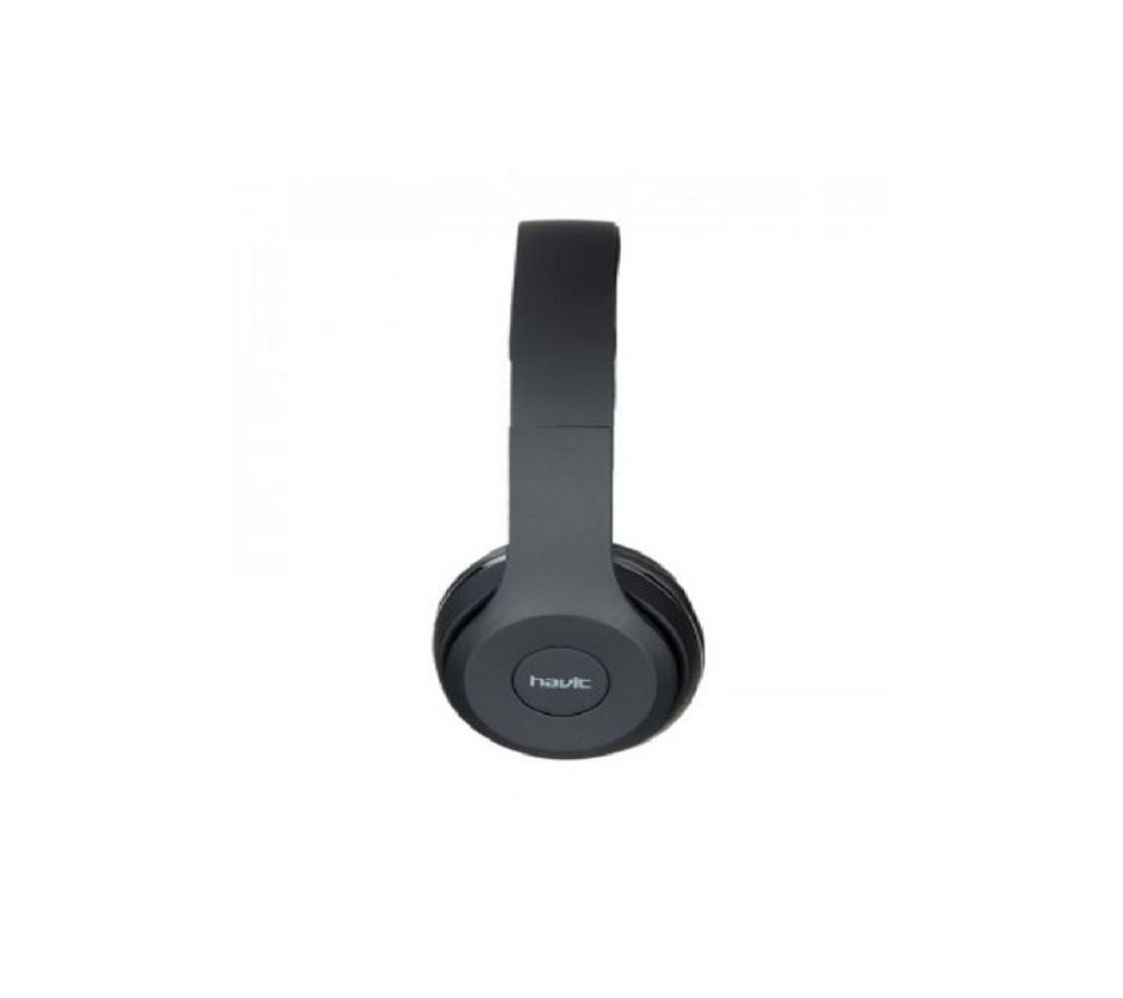 HAVIT Wireless Over-Ear Headphone (H2575BT)- Black Red- CCT