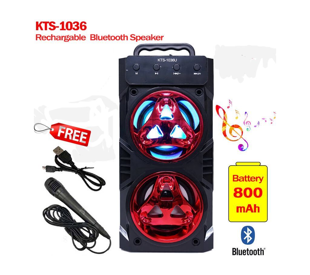 KTS-1030 Bluetooth Speaker With Microphone