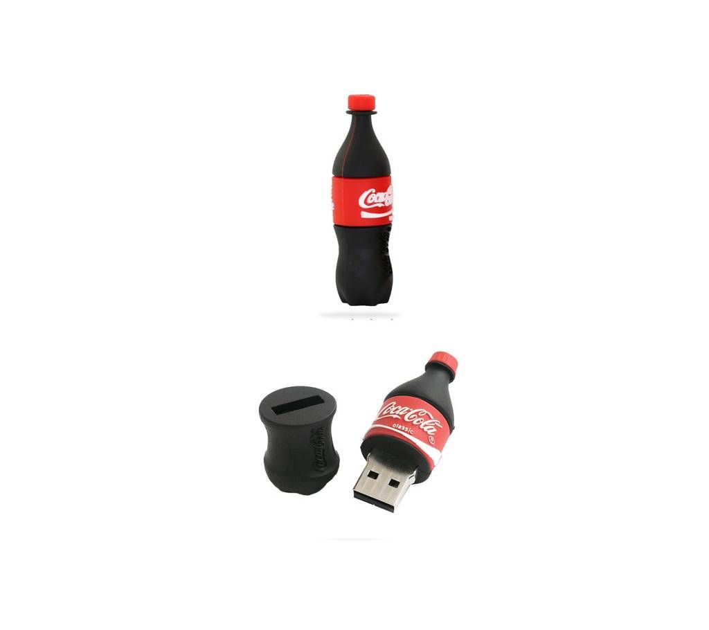 coca cola Shape Designer Fancy Pen-drive intact 64GB 