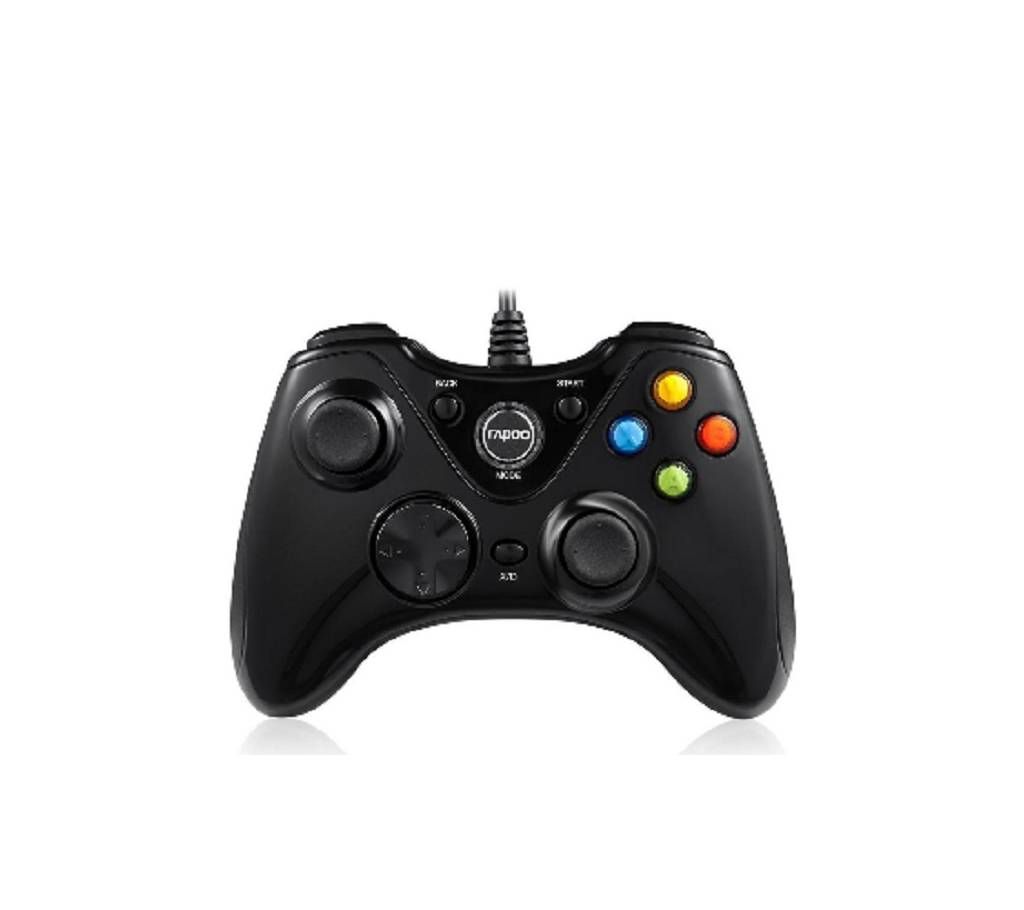 Rapoo Vpro - V600 USB Wired Ergonomic Vibration Shock Controller Gamepad For PC, PS3, Windows & Android