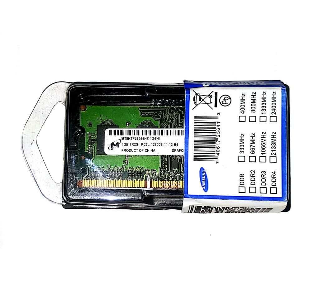 4 GB DDR3 PCL3 RAM for Laptop