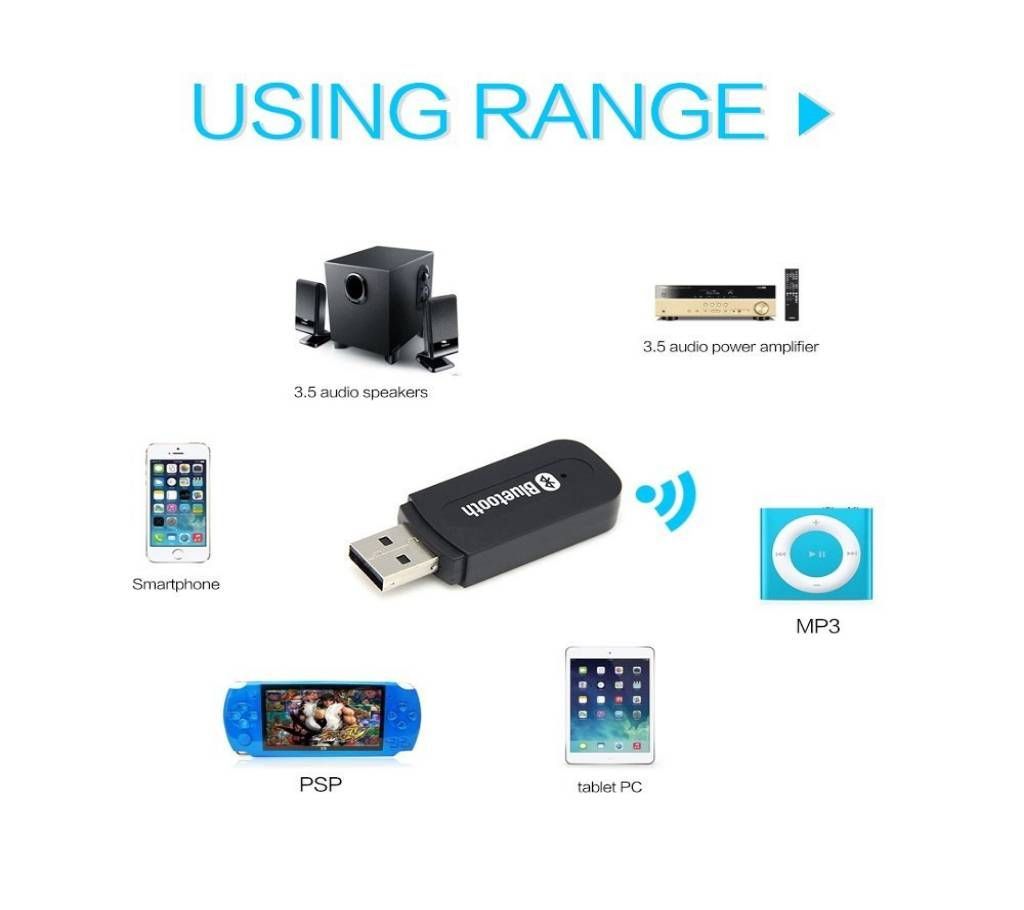 Portable usb bluetooth Stereo