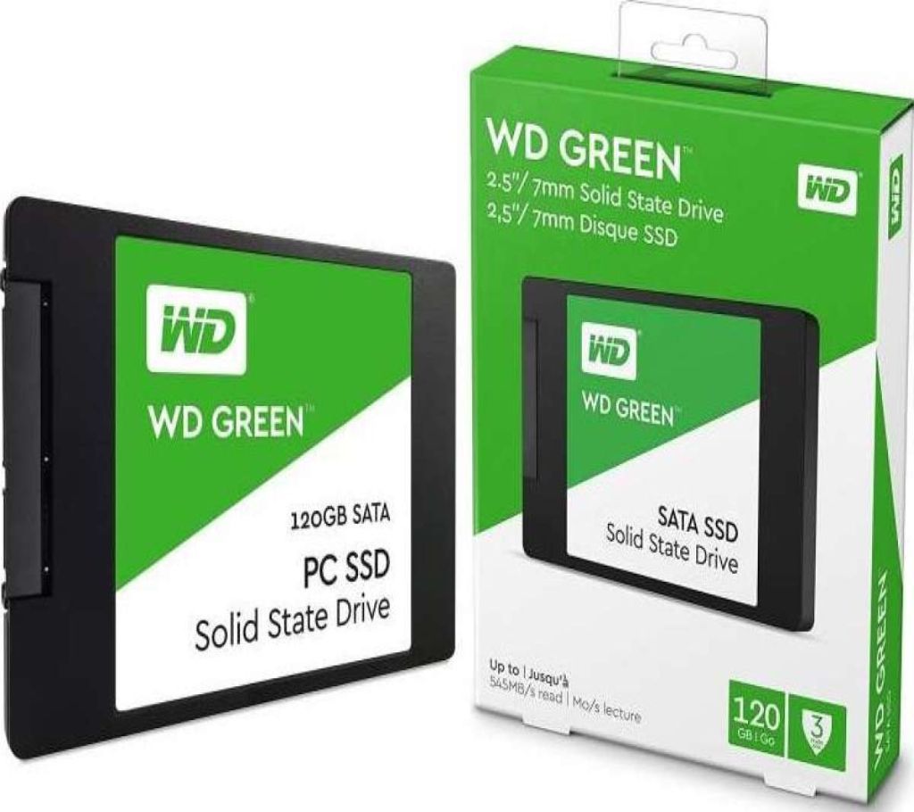 Western Digital Green 2.5 SSD 120GB-1TB, SSD, 545MB/S Best Performing Solid State Drive For Laptop, PC