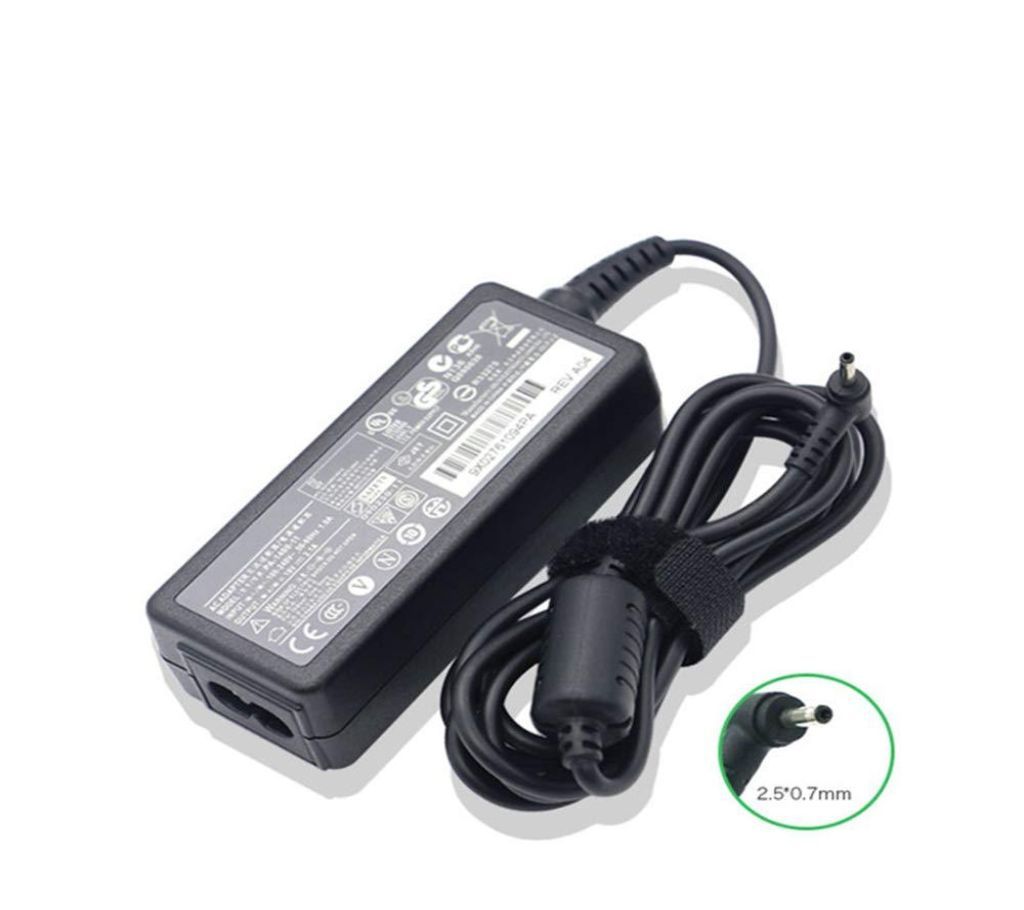 Original 19V 2.1A 2.5 X 0.7mm 40W Laptop Power Supply Compatible with ASUS Eee PC 1005HA Series PA-1400-11 ADP-40PH AB EXA0901XH Notebook Adapter Char