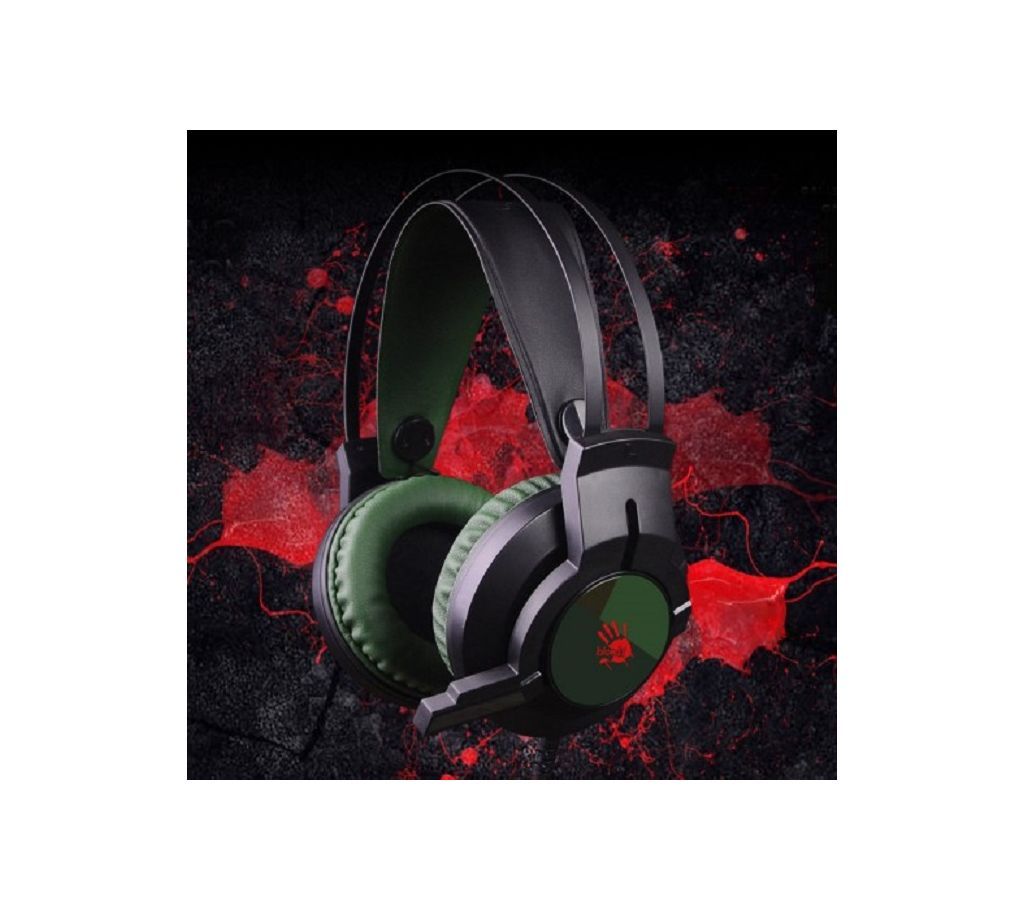 A4Tech J437 Bloody Gaming Headset Army Green