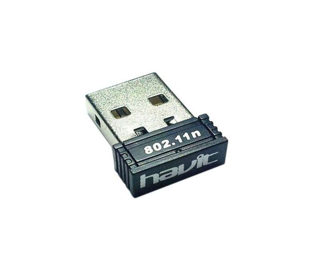 HV-WF15 - 150Mbps WiFi USB Adapter - Black