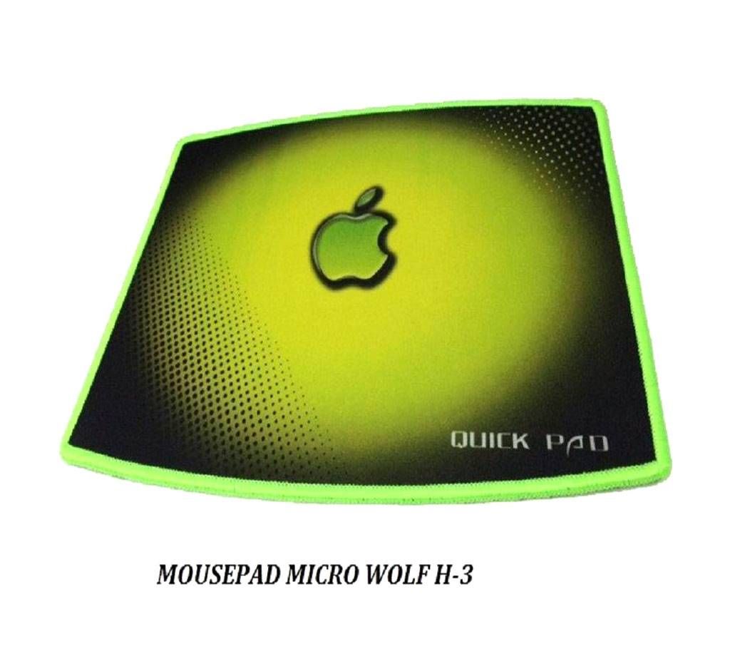 Micro Wolf Gaming Mouse Pad