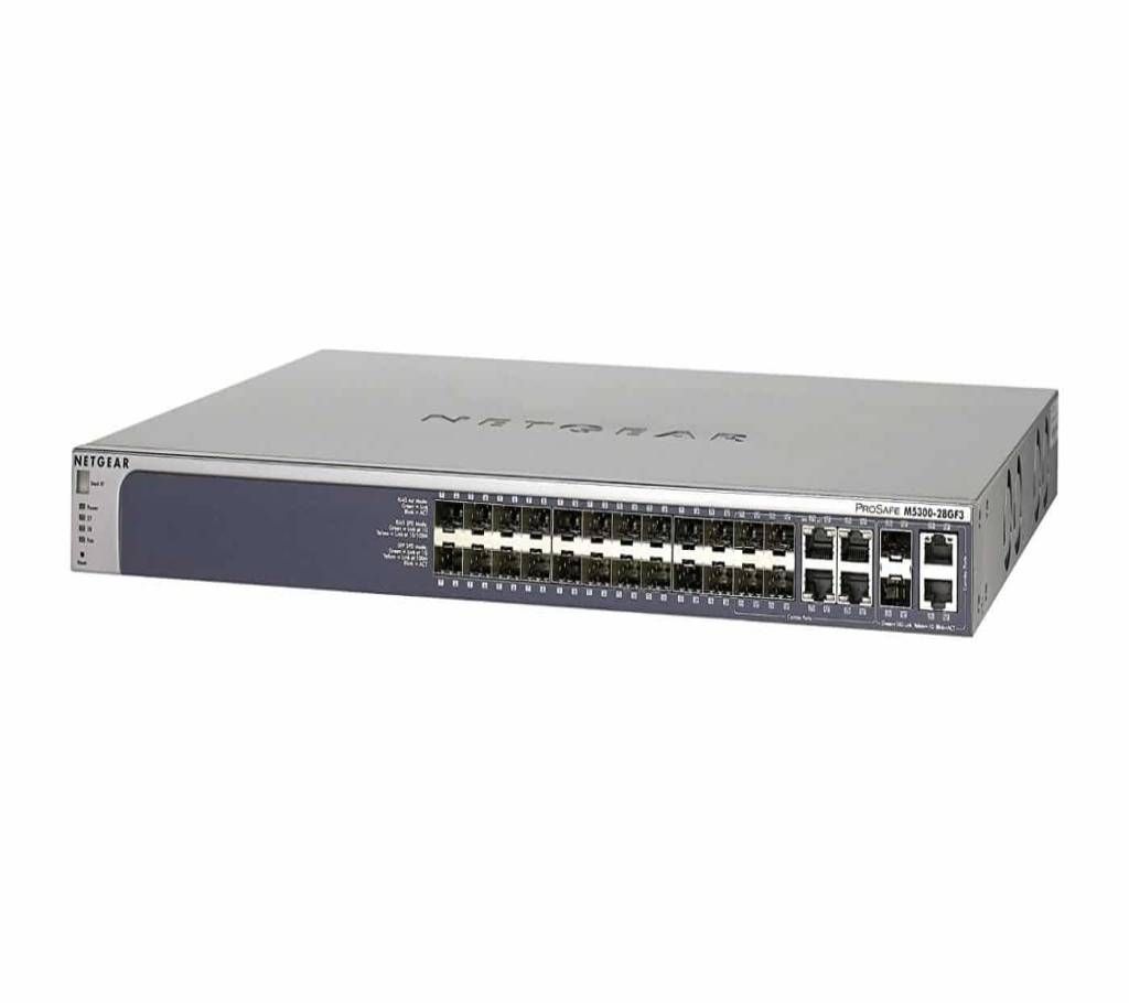 24-PORT GIGABIT FIBER STACKABLE L3 MANAGE SWITCH + 4-10G + 2SFP PORT Lifetime Warranty