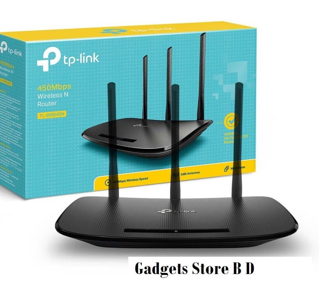 TP-LINK WR-940N 450MBPS WIRLESS ROUTER