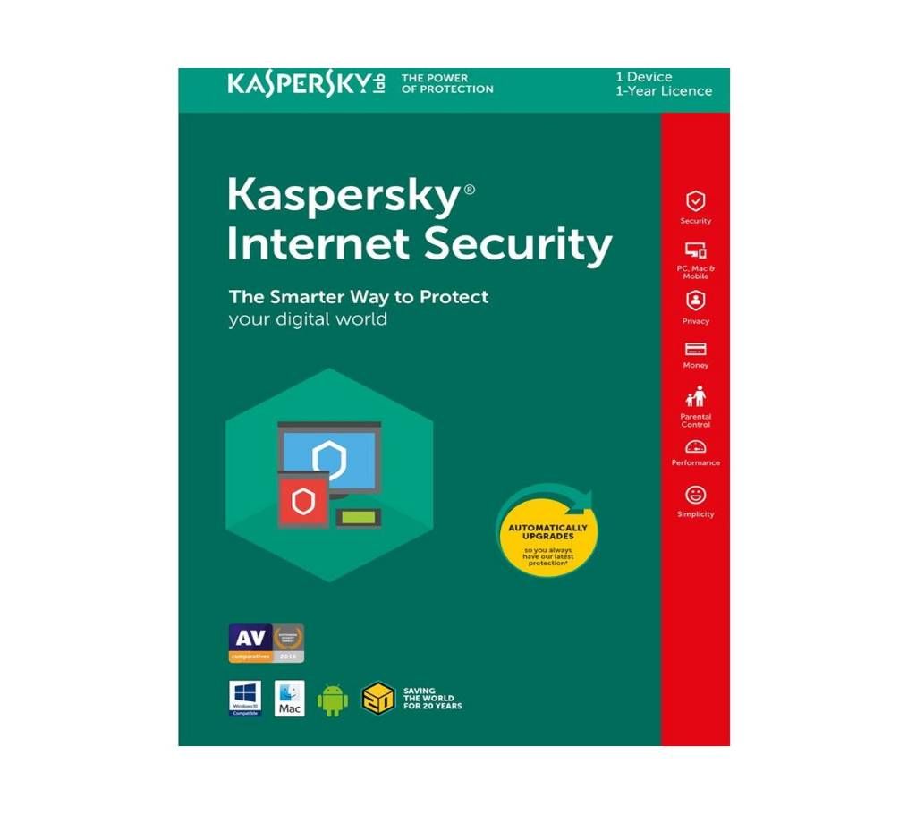 Kaspersky Internet Security 1 User - 1 Year