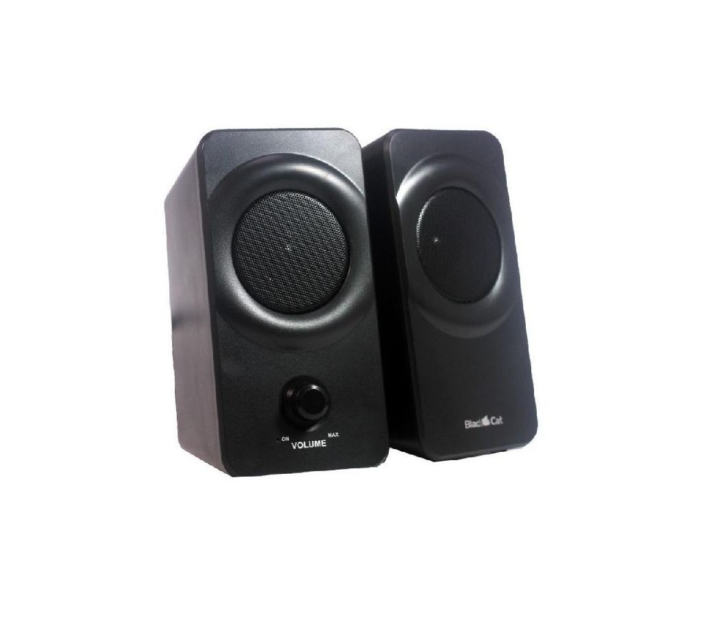 Black cat BC237 USB Speaker - Black