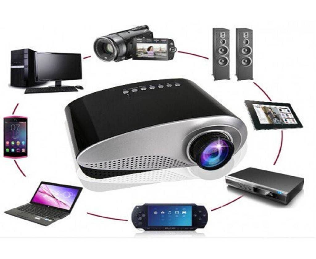 Mini Full HD Multimedia LED TV Projector