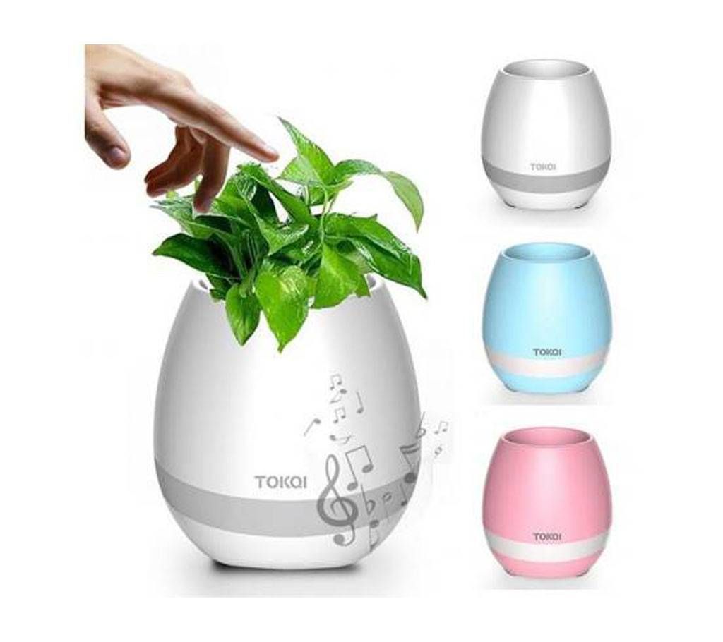 Creative Bluetooth Smart Music Flower Pot Speaker