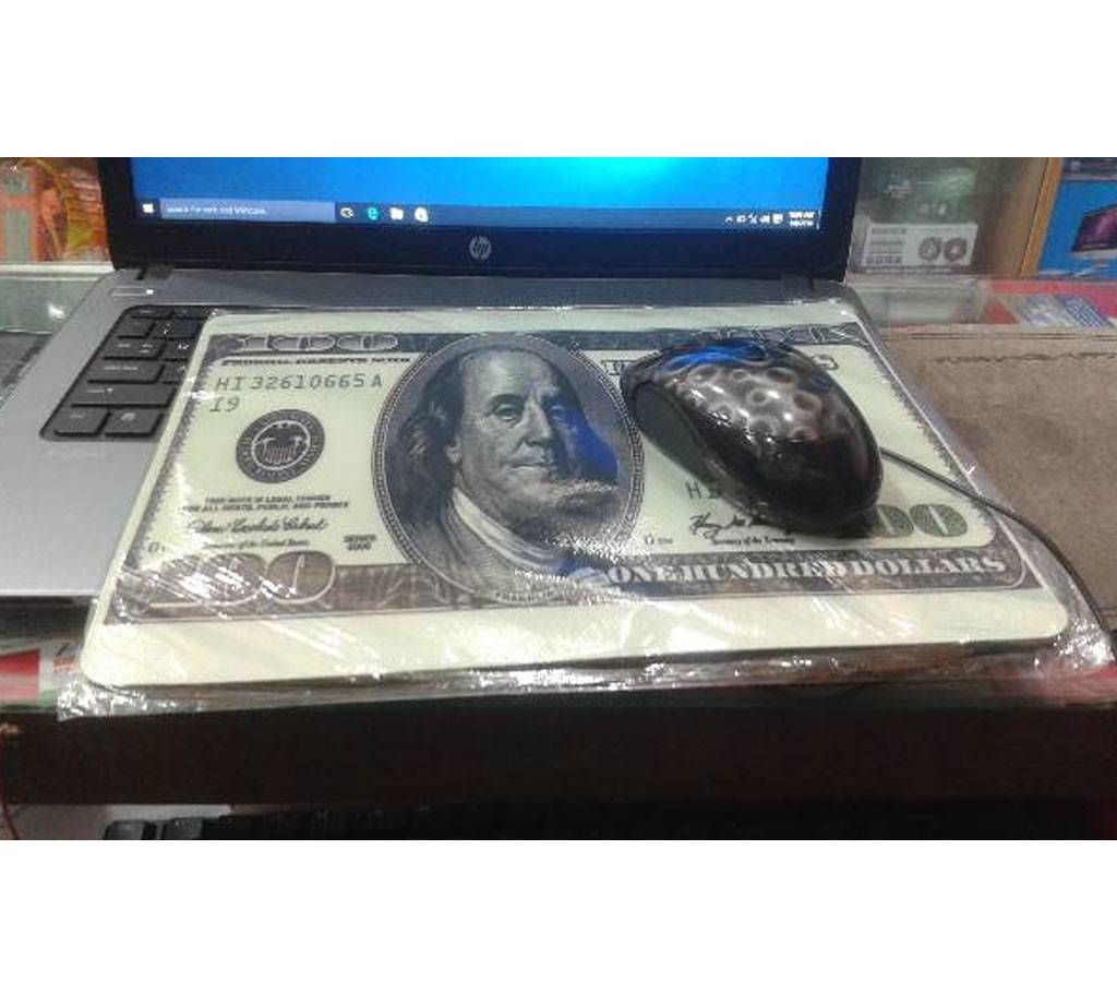 100 Dollar Mouse Pad