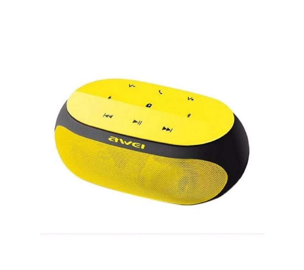 Awei Y200 - Wireless Bluetooth Speaker - Yellow and Black