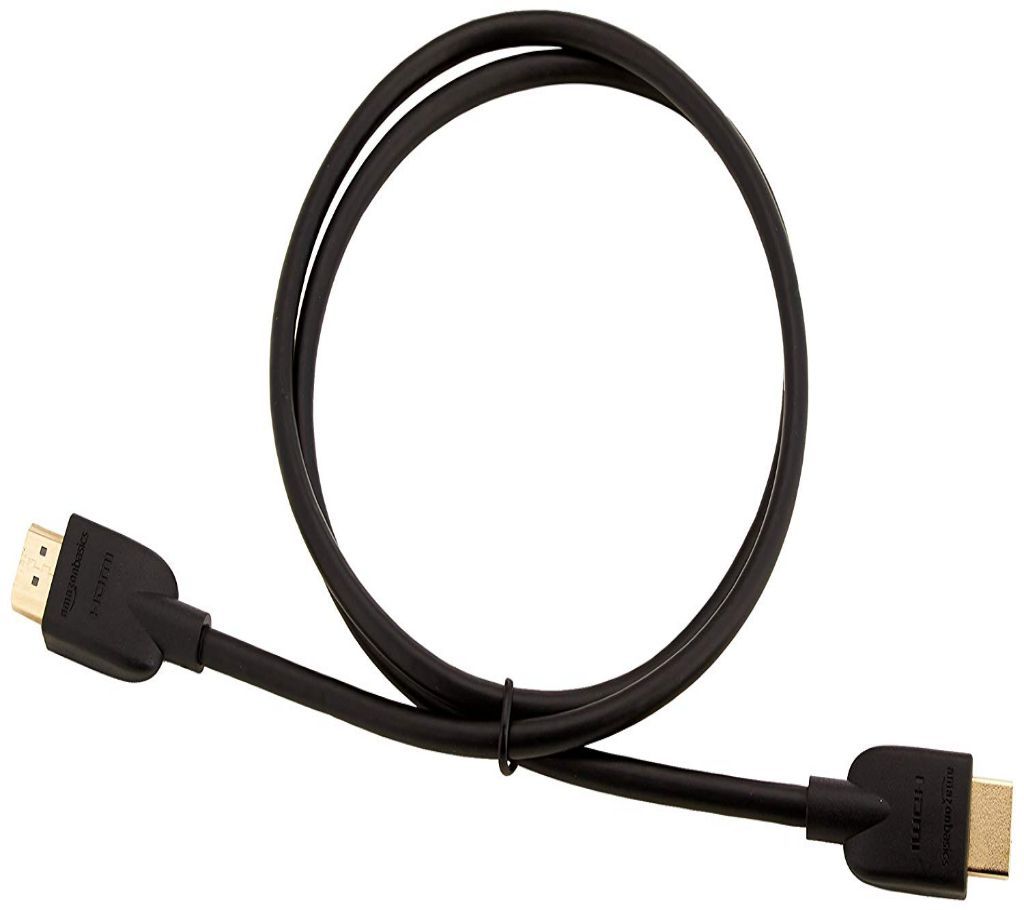 Amazon Basics High-Speed HDMI Cable (6 Feet)