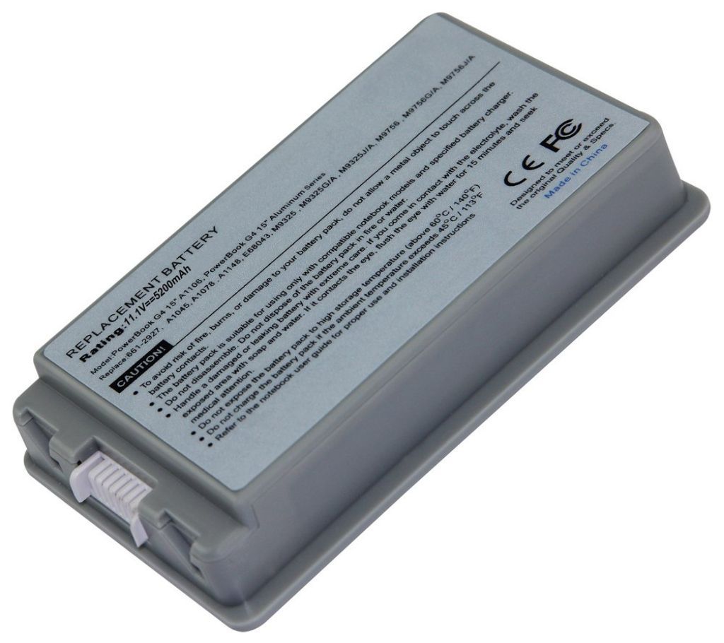 APPLE A 1045 A 1078 A1045 A1078 A1148 POWERBOOK G4 15 LAPTOP BATTERY