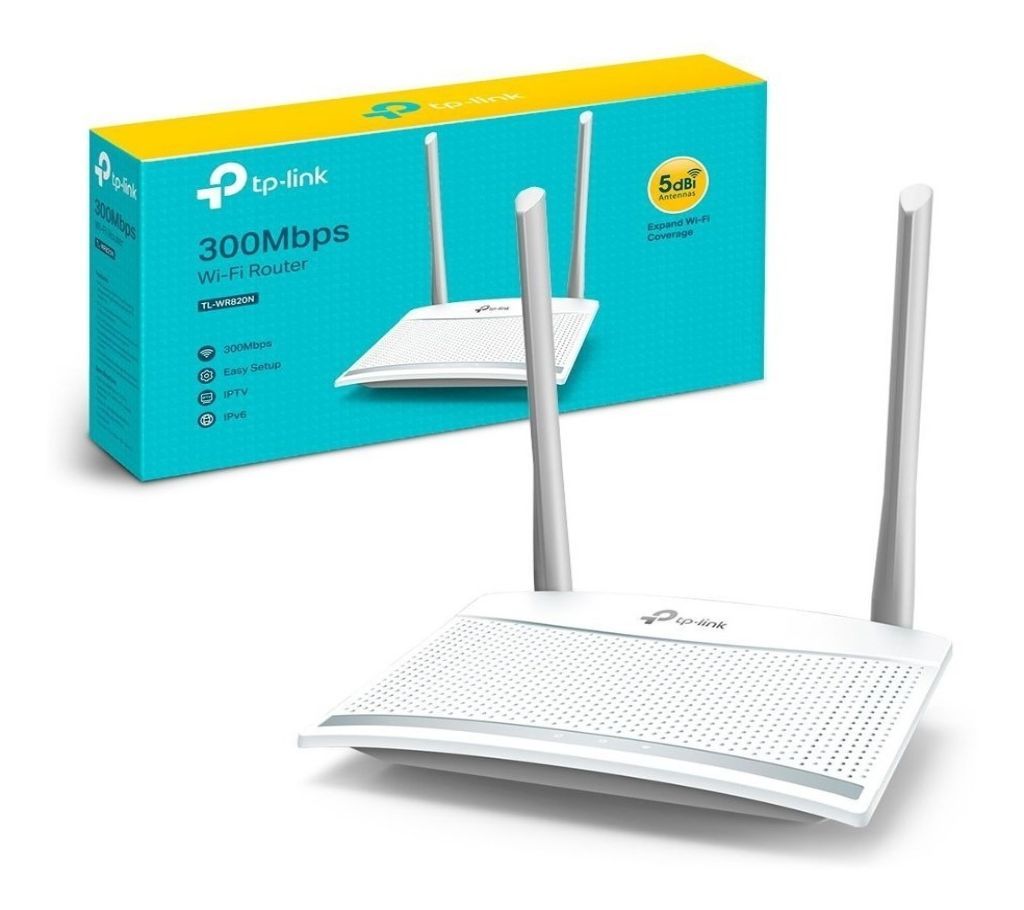 Tp-Link TL-WR820N Wireless N Speed 300Mbps Router
