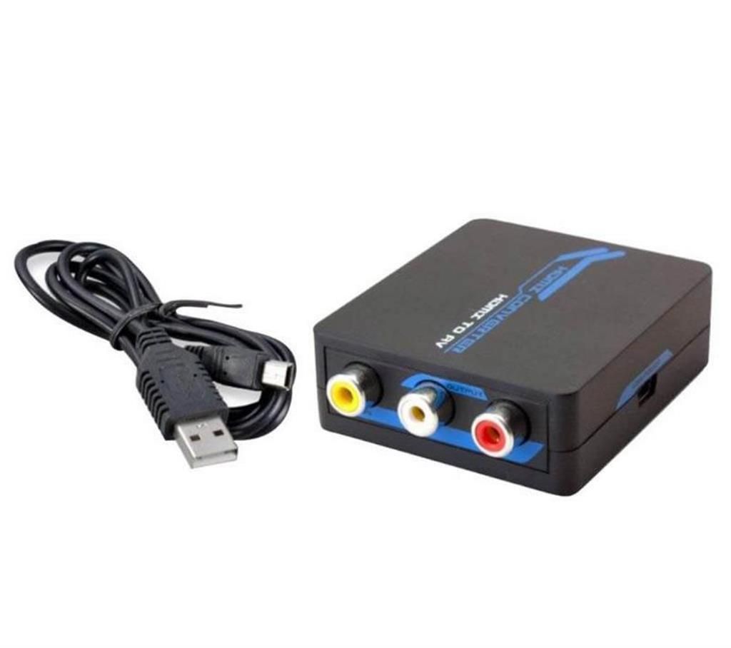 HDMI to AV converter box