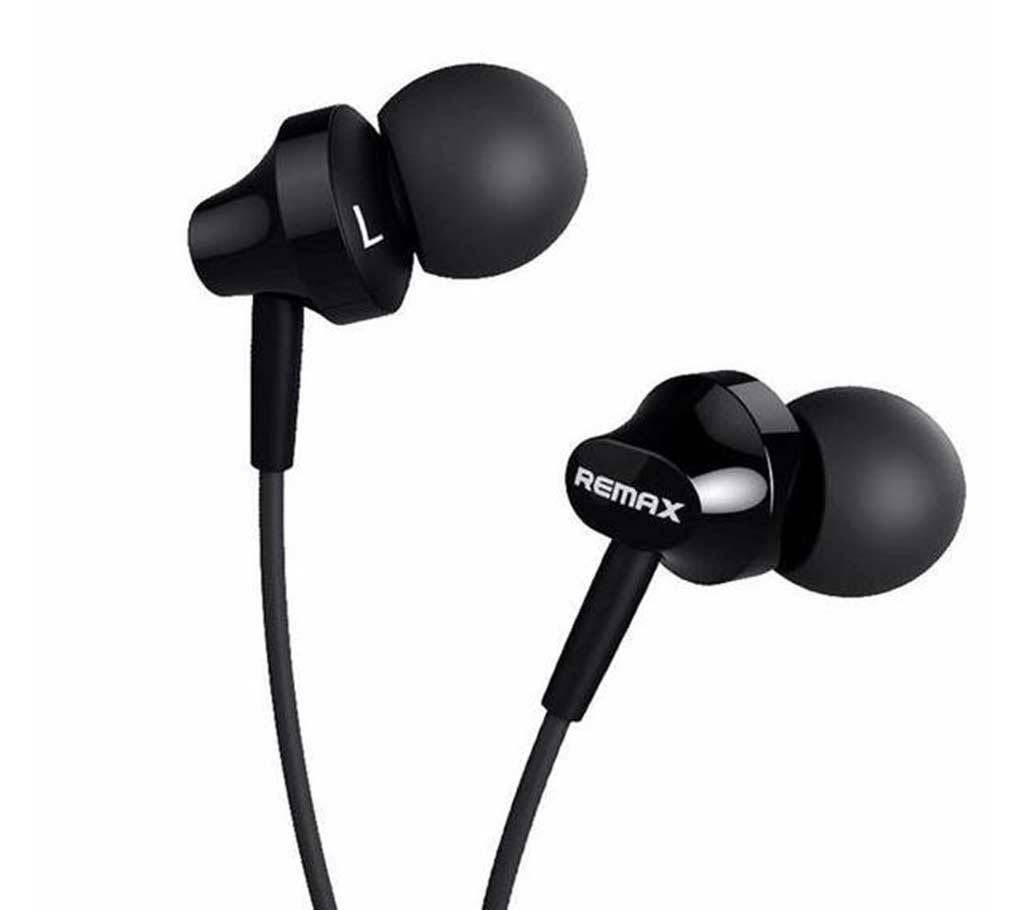 REMAX RM – 501 In-Ear Headphone With Mic  Black