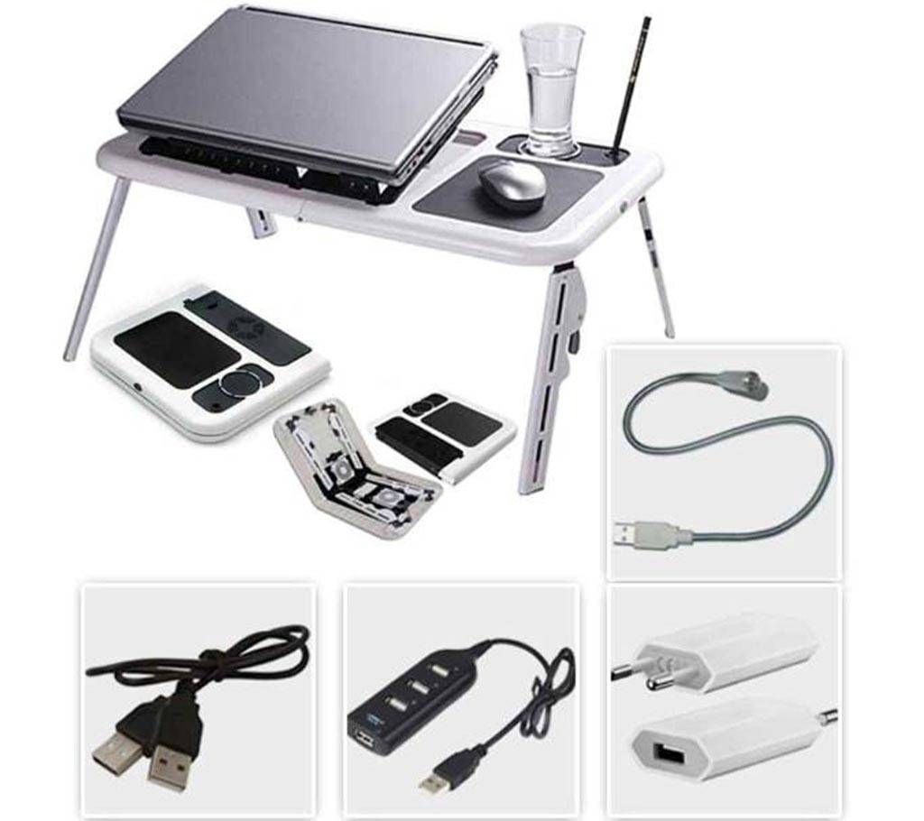 PORTABLE LAPTOP E-TABLE WITH SOCKET