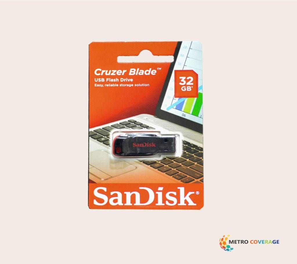 SanDisk Cruzer Blade USB Pendrive 32GB