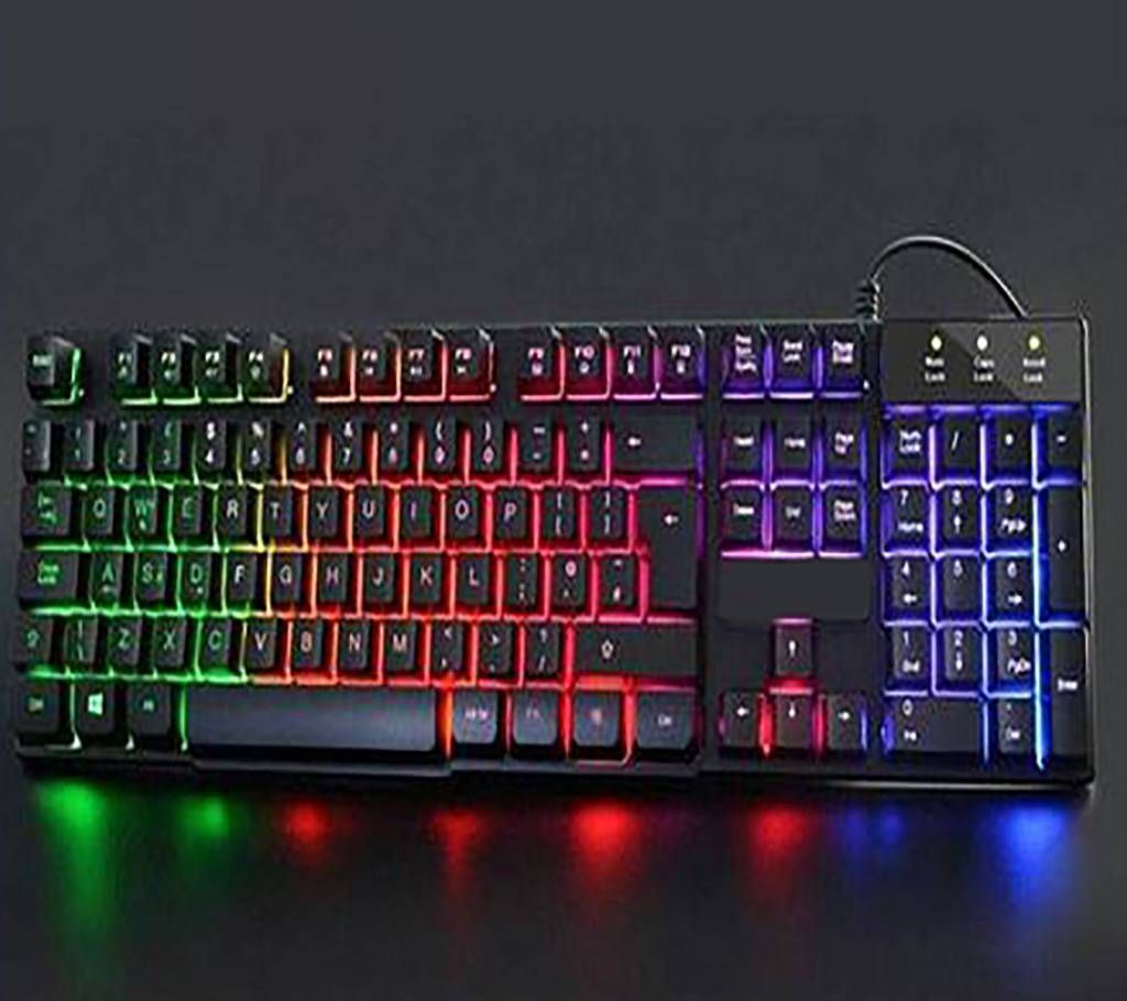 Gaming lighting keyboard