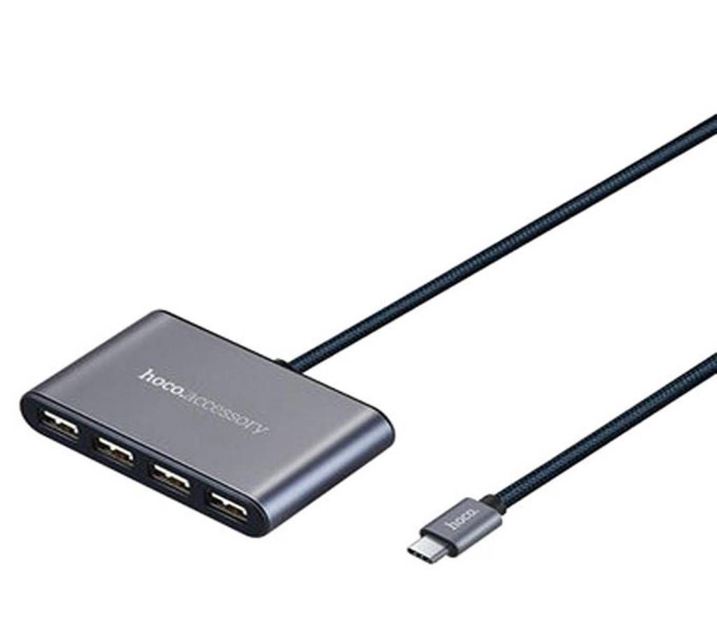 HB3 Type-C to 4 USB Adapter Splitter Hub