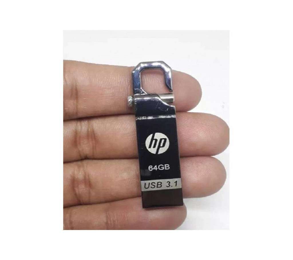 HP Pendrive 64GB USB 3.1 Metal Body With Warranty Copy