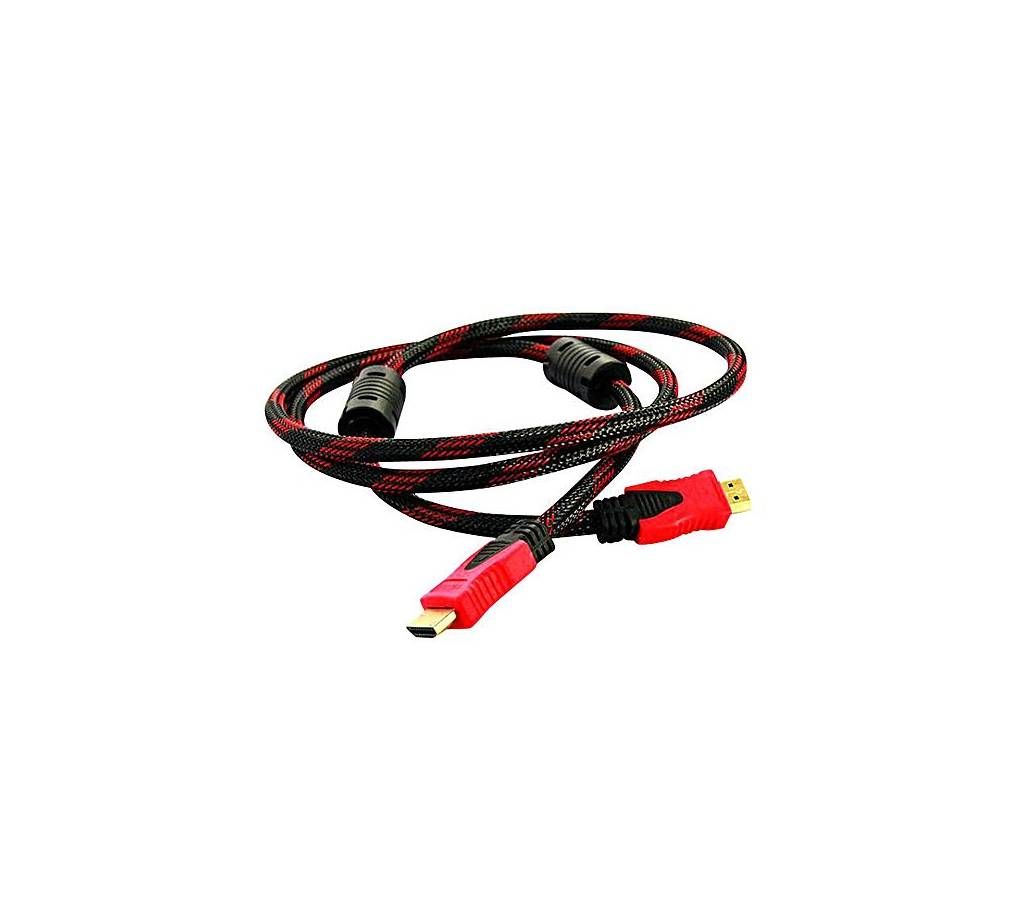 Beacon 5m HDMI Cable for Laptops - Red and Black