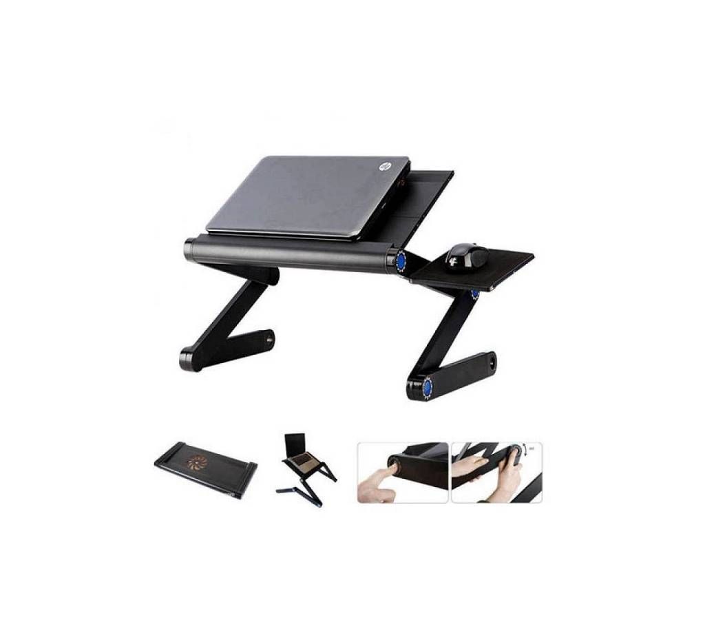 Mouse Tray With Aluminum Laptop Table