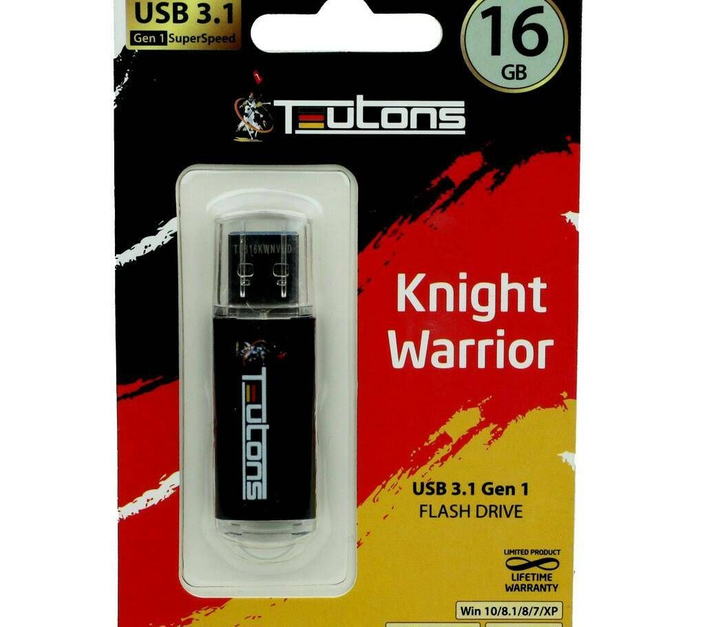Teutons Knight Warrior USB 3.1 Gen1 Flash Drive