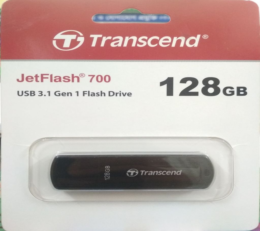 Transcend 128 GB pendrive