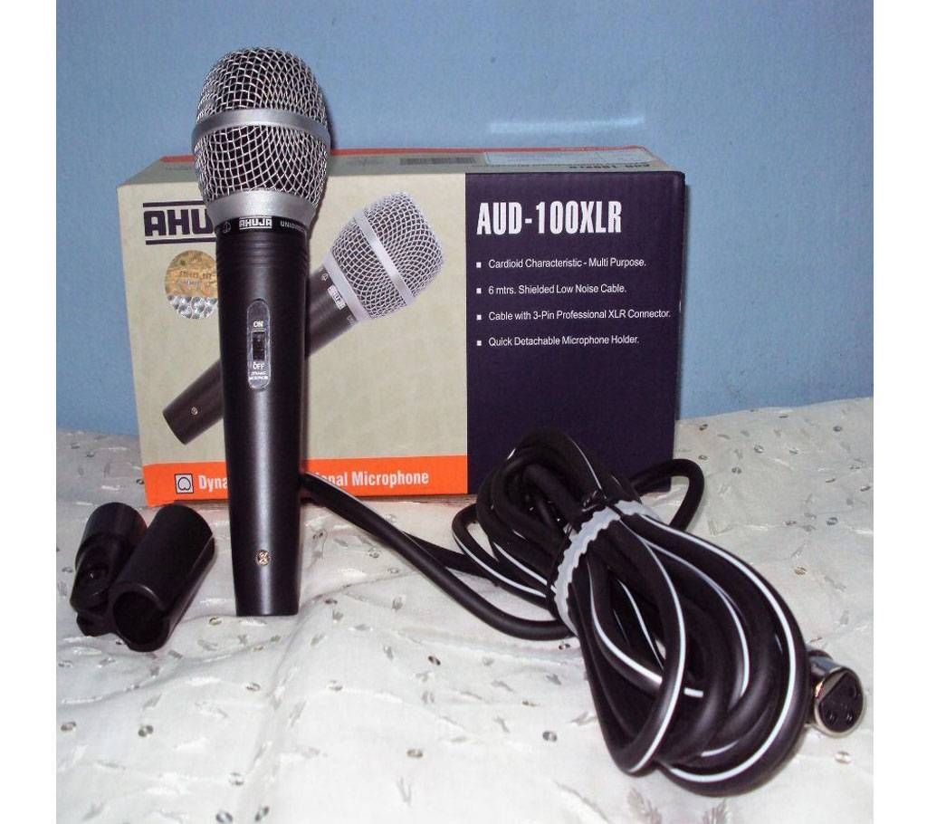 New Microphone-AHUJA-AUD-100XLR-